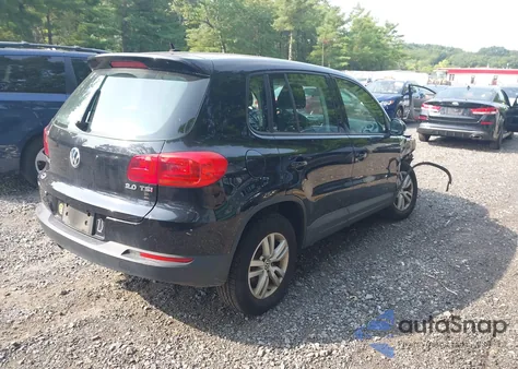 2013 Volkswagen Tiguan S из США, поврежденный, VIN WVGAV3AXXDW068176